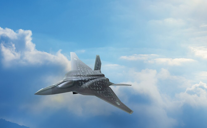 日本畫家筆下的F3隱身戰(zhàn)斗機(jī)